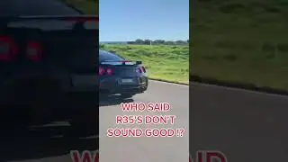 That R35 Downshift is VIOLENT.