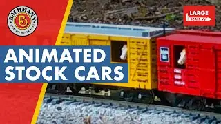Bachmann Large Scale Animated Stock Cars