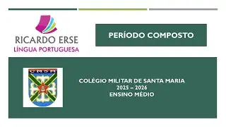 RICARDO ERSE   MILITAR 2026    M&Eacute;DIO   PER&Iacute;ODO COMPOSTO