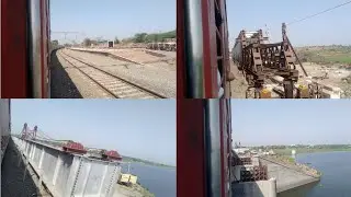 Washimbe - Bhigwan new Doubling and bridge updates, Solapur Division