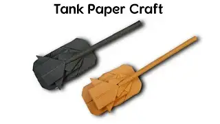 How to Make a Paper Tank | Origami Tank | Army Tank