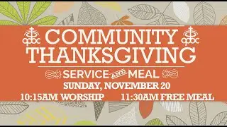 OPBC Livestream for November 20, 2022 - Thanksgiving Celebration