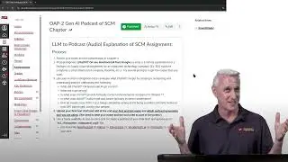 TMC510 S01V04 OAP 2 Gen AI Podcast of SCM Chapter