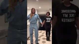 Groove Moves With Angela Bassett & Her Daughter 💃🏾💃🏾🪩