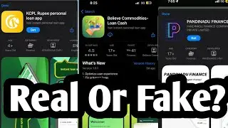 KCPL RUPEE PERSONAL LOAN,BELIEVE COMMODITIES,PANDINADU FINANCE LOAN APP REAL OR FAKE REVIEW 🤔