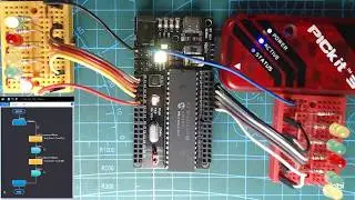 Flowcode 8 y PICkit3 para programaci&oacute;n PIC:  practica1 - Encender/Apagar Led