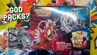 Hunting for God Packs! | Opening a Pok&eacute;mon Lunch box tin! #pokemon #pok&eacute;mon #viral #lunch #lunchbox