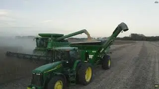 South Dakota harvest compilation highlighting the grain cart. Filmed with DJI Mavic 2 (4K) Pt. 2