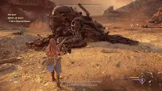 Horizon Forbidden West Override Frost Bellowback Versus Longleg in Fight with Two Battle Companions