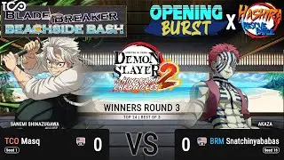 TCO | Masqru v BRM | Snatchinyababas WR3 - Opening Burst 2025 - Demon Slayer: Hinokami Chronicles 2