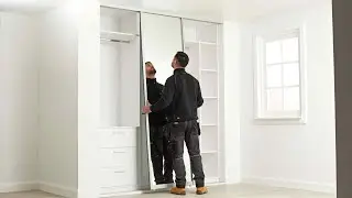 Deluxe Sliding Mirror Door Installation - Mirror Doors Direct