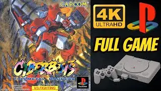Cyberbots: Full Metal Madness | PS1 | 4K60ᶠᵖˢ UHD🔴| Longplay Walkthrough Playthrough Full Movie Game