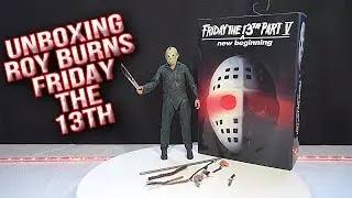 Unboxing Roy Burns Jason Voorhees Friday The 13th Neca Action Figure Review