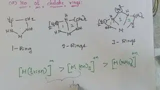 Chelate effect on stability constant #suneethaioc#chemistry#Inorganic chemistry 