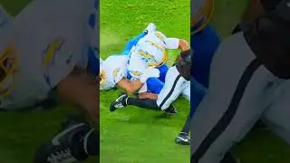 Khalil Mack gets HURT and is questionable to return to the game Chargers vs Raiders #shorts #nfl