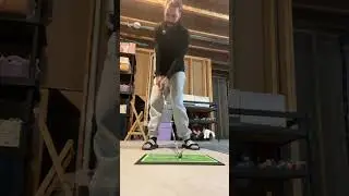 Stay down through impact #golfshorts #golftechnique #golfinstruction #golftips #golflesson 