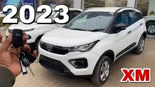 TATA NEXON XM 2023 🔥 NEXON SECOND BASE MODEL 2023 ❤️ NEXON XM 2023 REVIEW BY @khushal.up20