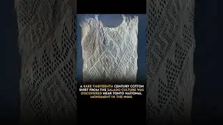 13th century cotton shirt  #archaeology #history #historical #ancient #archaeologymysteries #vintage