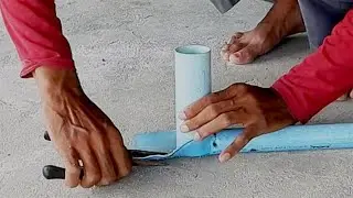DIY Grub Hoe with Old Pipe: The Tooltip Trick You Have to See!