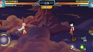 SAITAMA VS GOKU ULTRA INSTINCT LMAO 😂 || SUPER STICKMAN DRAGON WARRIORS GAMEPLAY