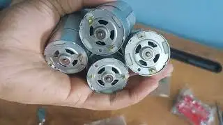 Quartz Components Unboxing & Review | 555 DC Motor, BMS,775 Motor, Display & More for DIY Projects