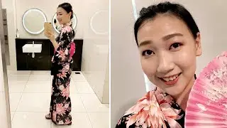 BON ODORI MAKE UP LOOK + SHORT BON ODORI FESTIVAL VLOG AT PUBLIKA