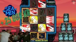 9150X PÅ SEAMEN (NOLIMIT) BETALAR - TWITCH HIGHLIGHTS #3 (18+)