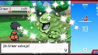 SHINY GRIMER after 113 Encounters! ShinyDex [35/806] - Pokémon Titan