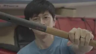 Gearlab Outdoors | Carbon Fiber Ferrule Teaser - Splitting your Wooden Paddle into Two