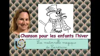 ⭐️Chanson pour les enfants l'hiver (Jacques Prévert) avec gestes et illustrations