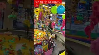 Fun fair in Salisbury UK#ssssalisbury #salisbury #uk #wiltshire #funfair