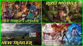 RUST Mobile Update, Ace Force 2, Wuthering Waves 2.6, CrisisX New Update | Hindi |