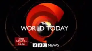 BBC News - The World Today Intro (2003-2007, early version)