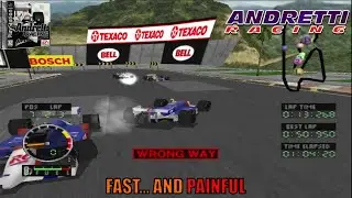 Andretti Racing PS1 &ndash; Retro Racing Intensity I Wasn&rsquo;t Ready For 😂