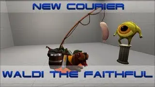 Новый курьер - Waldi the Faithful! (New courier in Dota 2)