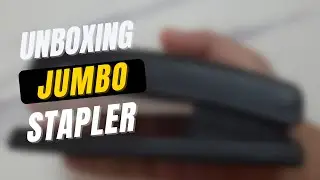 Unboxing Jumbo Stapler | Amazon Basics Stapler (almost the size of my hand) #shorts