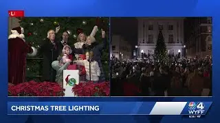 Greenville's Christmas tree lighting ceremony 2025