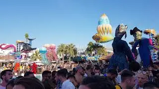 Ushuaia Hotel Ibiza Elrow Pool Party 22/08/2018 Paco Osuna b2b Dennis Ferrer