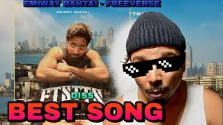 EMIWAY BANTAI - FREEVERSE ( FTSTTS )  | REACTION | ( DISS )🥶