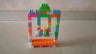 How To Make Building Block Swing| Building Block Jhula| Lego Block Games