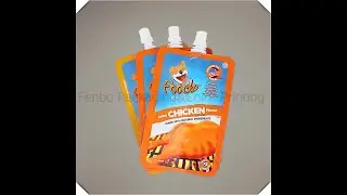 plastic screw cap pouch,5l spout bag