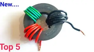 New... Top 5 amazing Free Electricity Gernator 18kw video technology