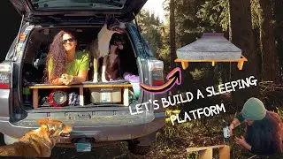 Build a Quick Easy sleeping platform for a 4Runner ~ it's PERFECT