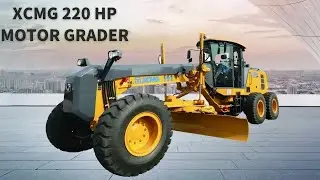 XCMG 220 HP Motor Grader GR2205 Working in Turkey | Road Machinery Equipment 2022