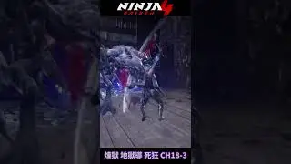 リュウ・ハヤブサ 煉獄ch18-3 地獄導 死狂 #shorts #ノーダメージ #NoDamage #ニンジャガイデン4 #ニンジャガ4 #ng4