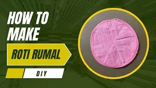 रोटी रूमाल कैसे बनाये वेस्ट कपड़े और फॉर्म को मिलाके #sewing 