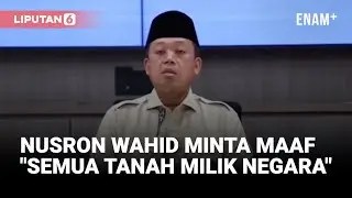 Nusron Wahid Akui Salah Minta Maaf Ucapan Bikin Gaduh 