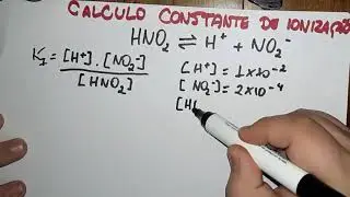 Cálculo Constante de Ionização