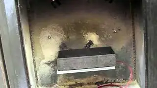 Titanium test fire