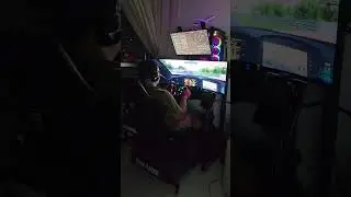 added more stress 🤣 #simracing #pcgaming #simracingsetup #racing #shorts #assetocorsacompetizione